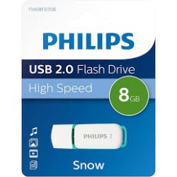 Philips Pendrive USB 2.0 8 GB, Snow Edition