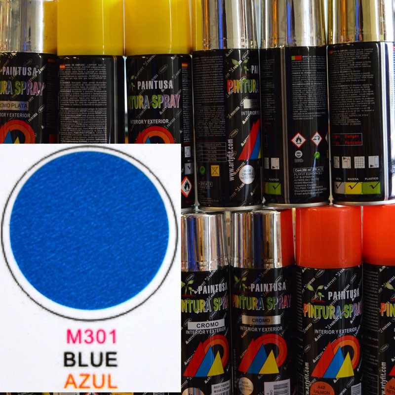 SPRAY 200MLM301 AZUL METALIZADO