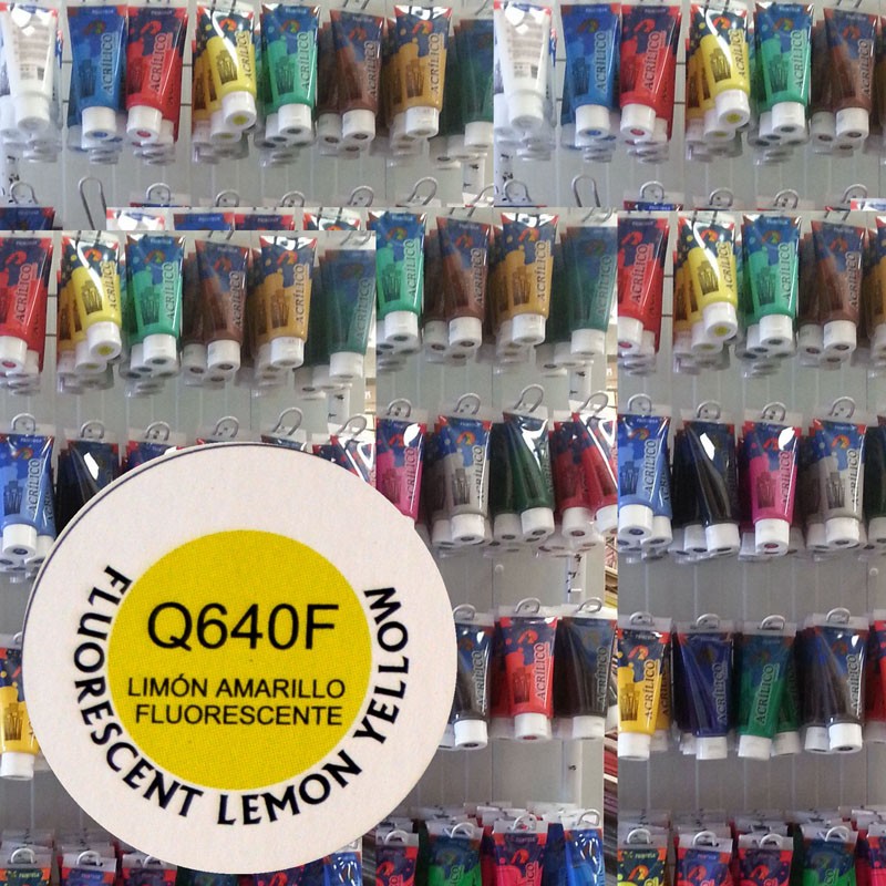 ACRILICO 75ML limón amarillo F