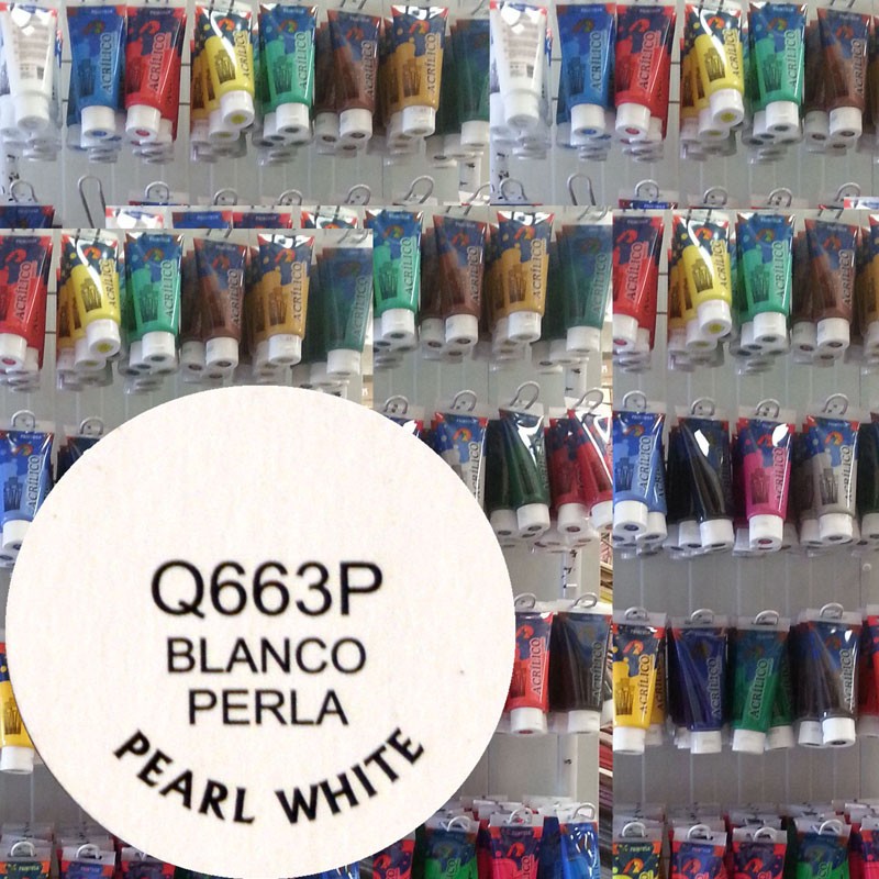 ACRILICO 75ML blanco perla