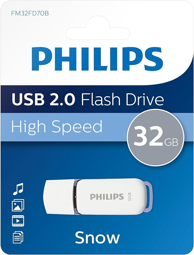 Philips Pendrive USB 2.0 32 GB, Snow Edition