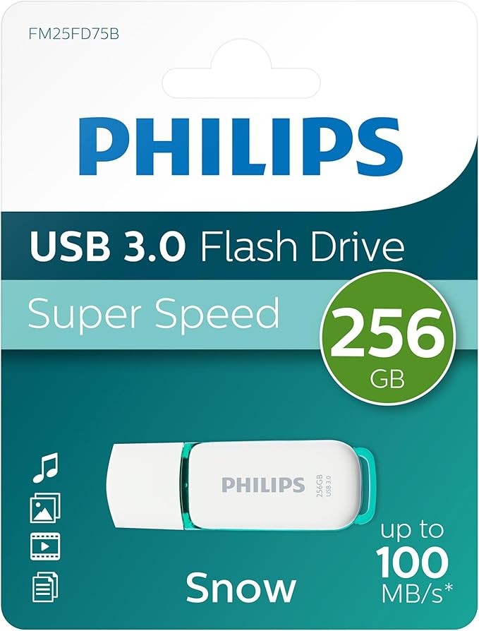 Philips Pendrive USB 3.0 256 GB, Snow Edition