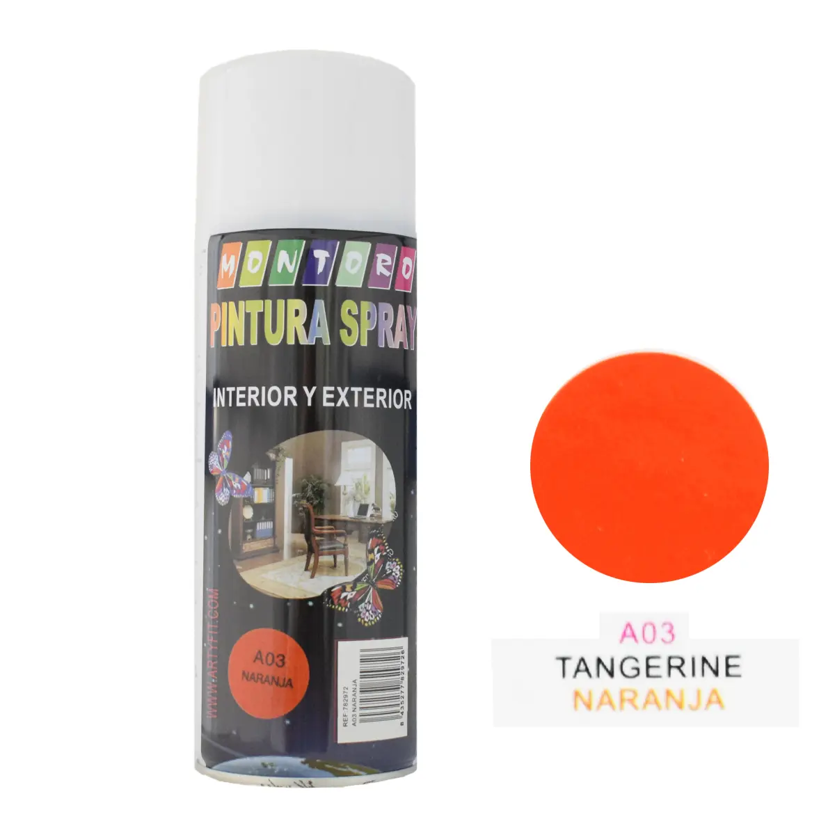 SPRAY 400MLA03 NARANJA