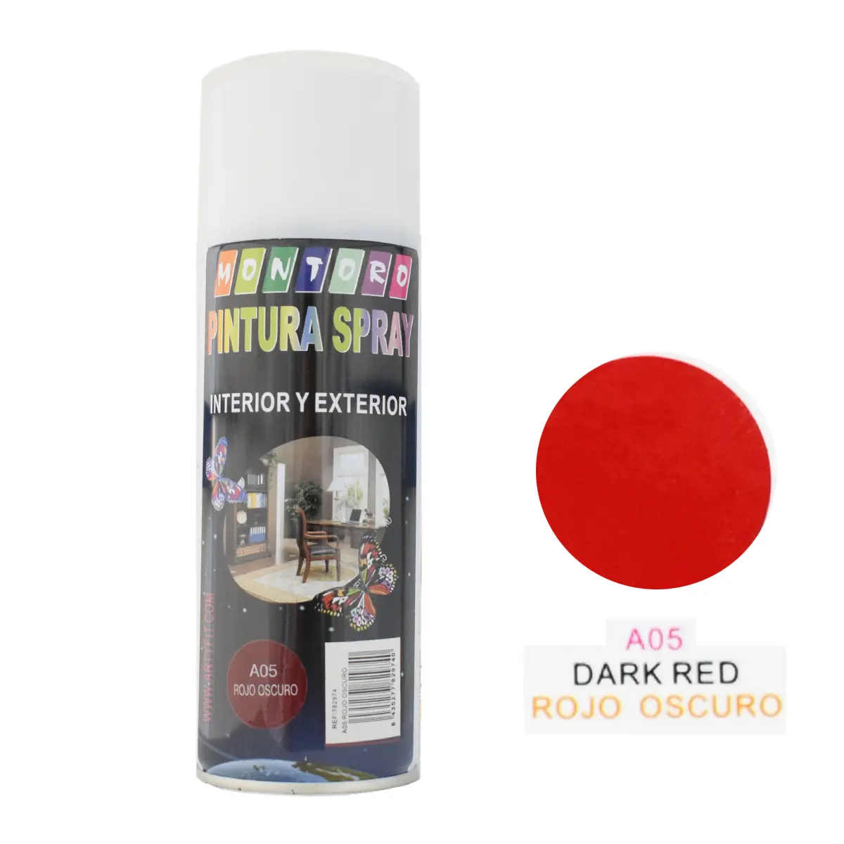 SPRAY 400MLA05 ROJO OSCUROS