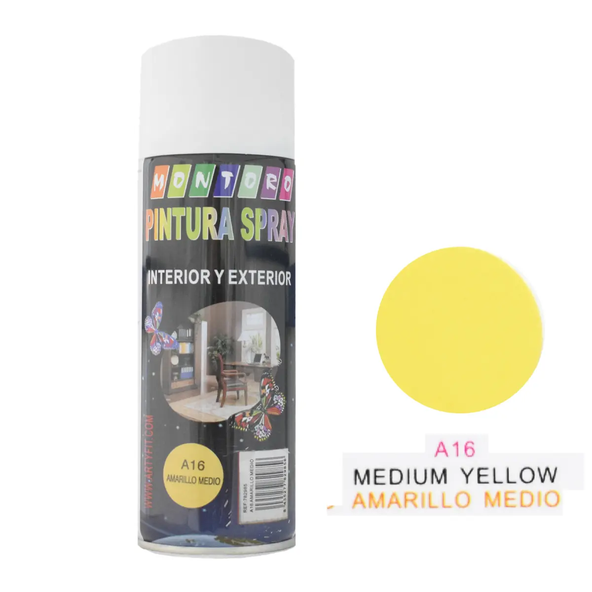 SPRAY 400MLA16 AMARILLO MEDIO