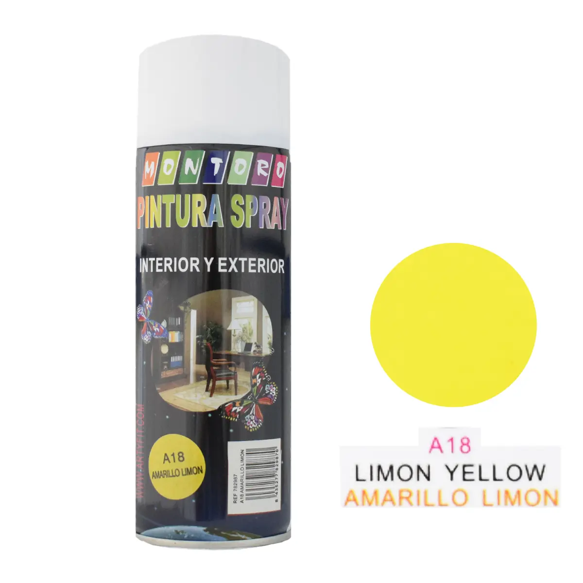 SPRAY 400MLA18 AMARILLO LIMÓN