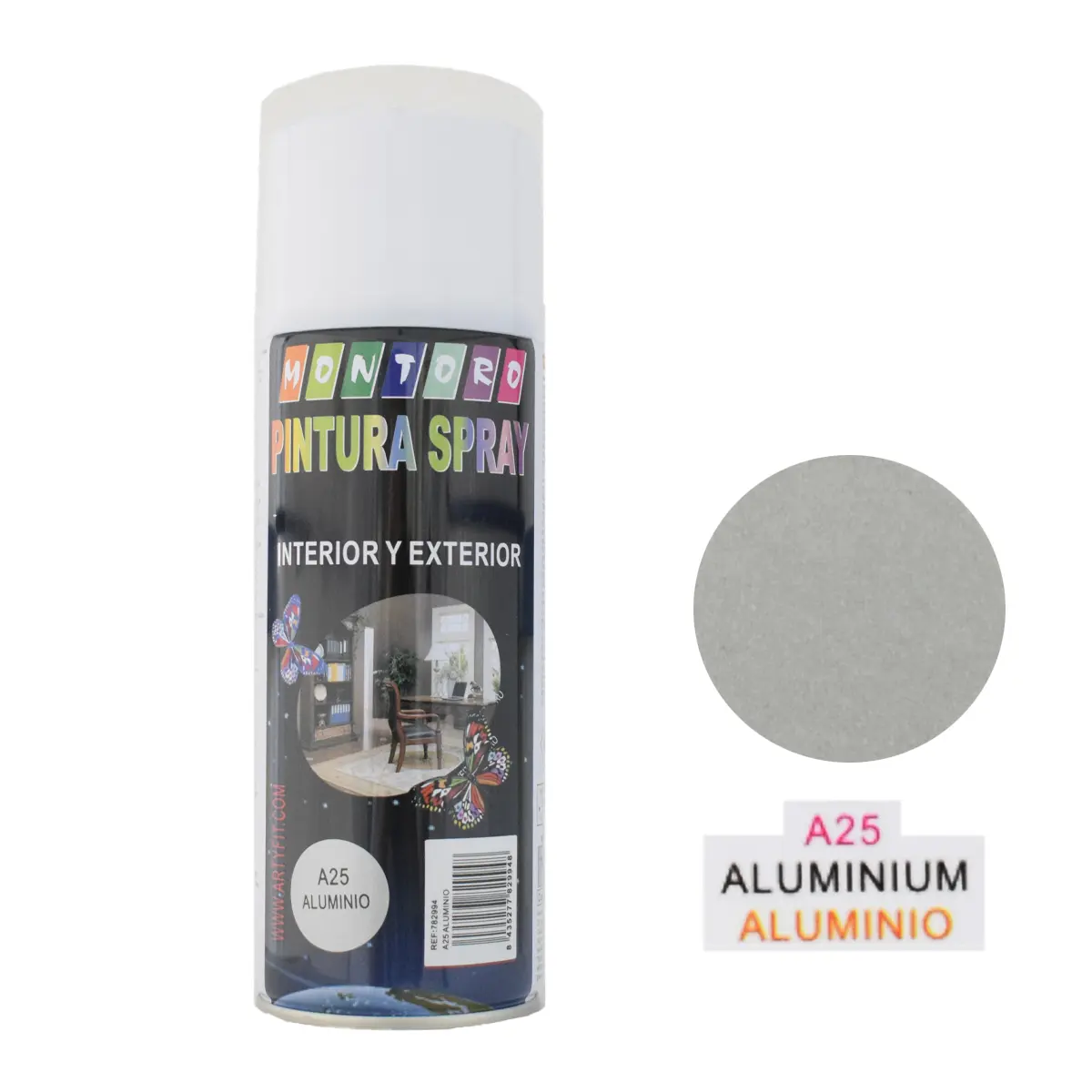 SPRAY 400MLA25 ALUMINIO