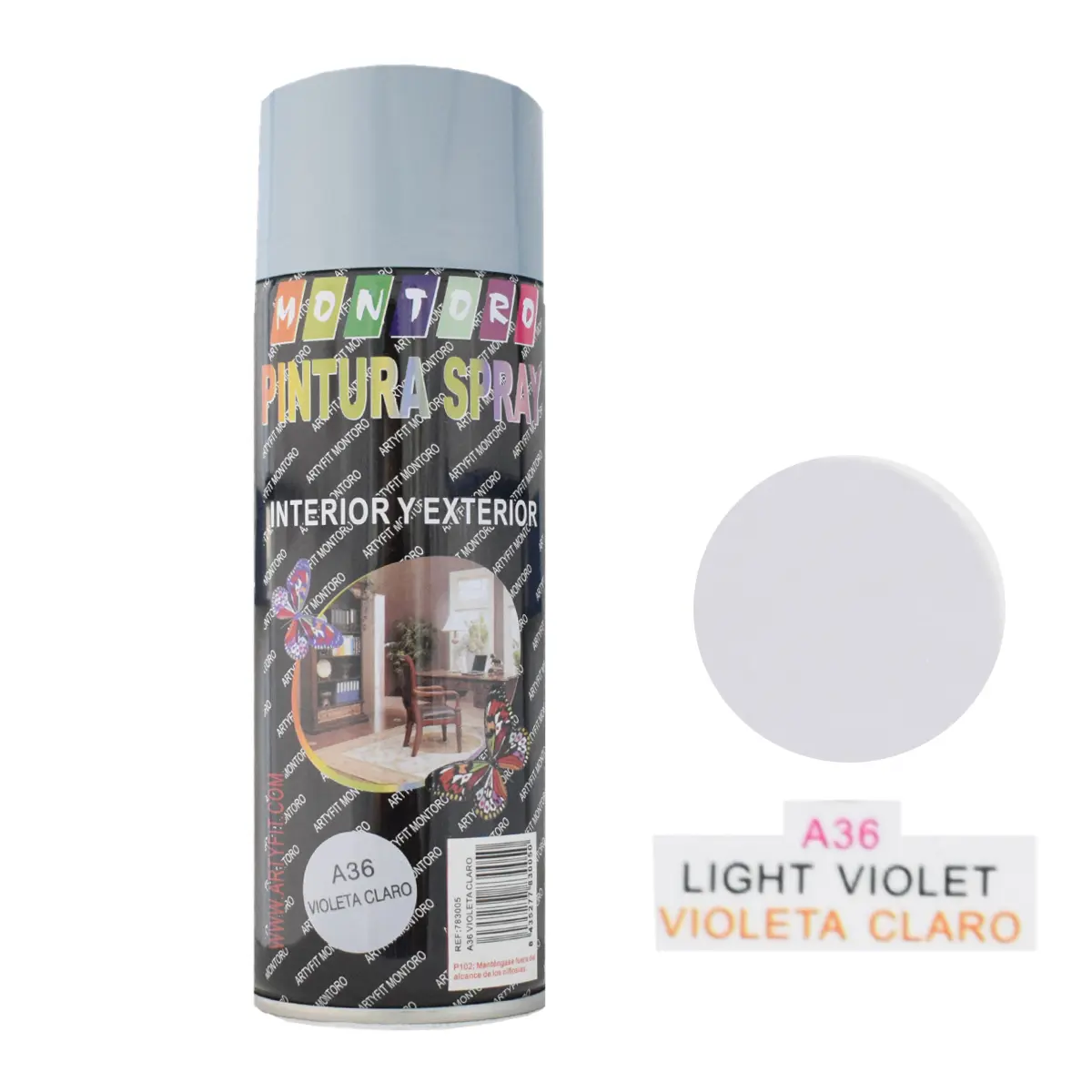 SPRAY 400MLA33 MARRÓN REAL