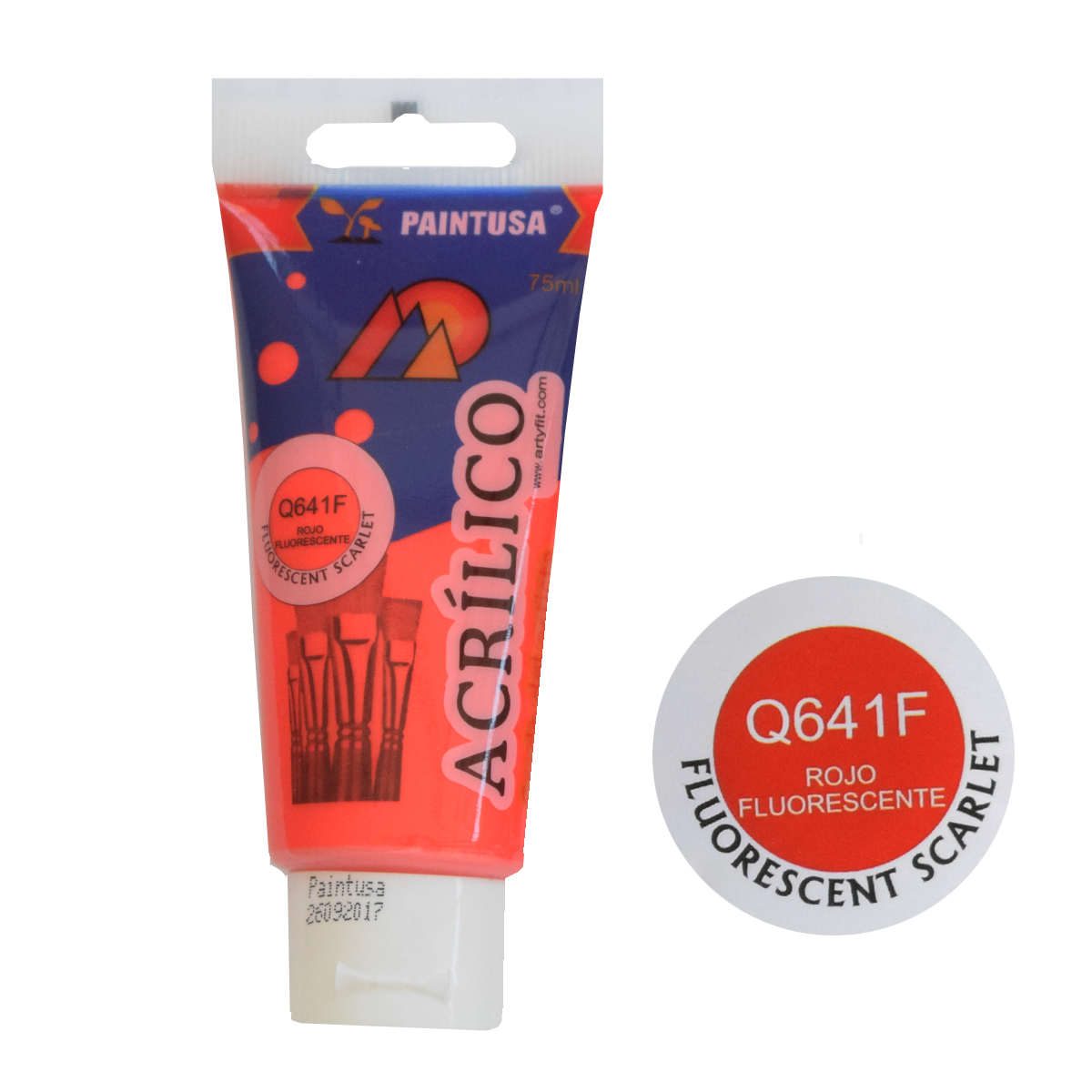 ROJO FLUO.