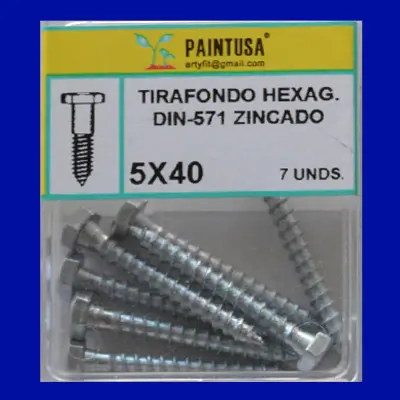 TIRAFONDOHEXAG.DIN-571 5X40