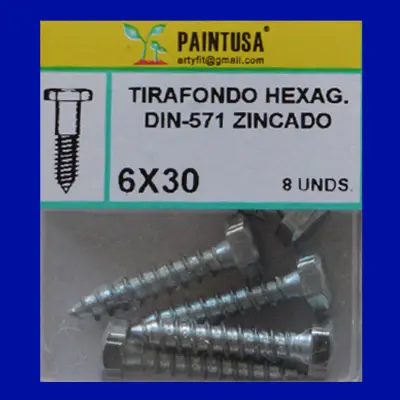 TIRAFONDOHEXAG.DIN-571 6X30