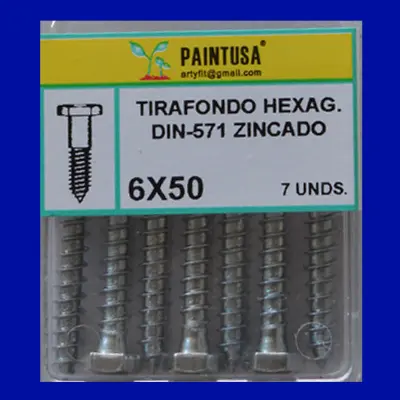 TIRAFONDOHEXAG.DIN-571 6X50