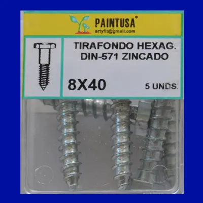 TIRAFONDOHEXAG.DIN-571 8X40