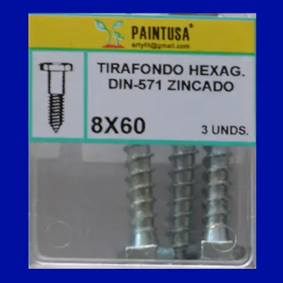 TIRAFONDOHEXAG.DIN-571 8X60