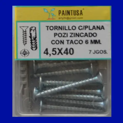 TORN.POZI C/TACOI 4.5X40
