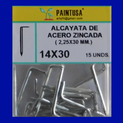 ALCAYATA ACERO 14X30