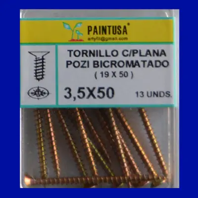TORNILLO POZI 3.5X50