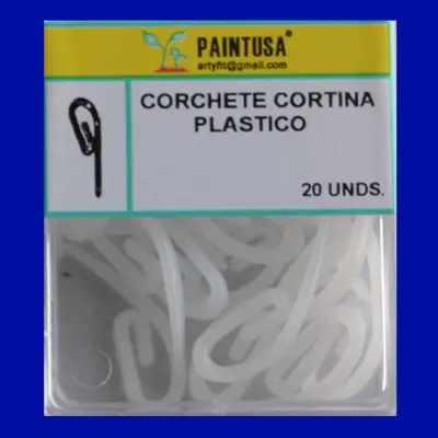 CORCHETE CORTINA PLASTICO