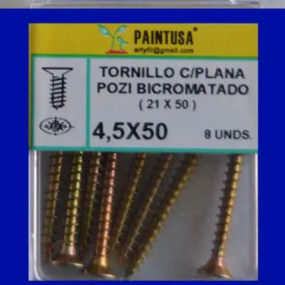 TORNILLOS POZI 4.5X50
