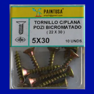 TORNILLOS POZI 5X30