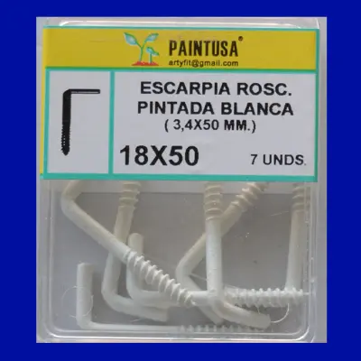 ESCARPIA ROSC.BLANCA 18X50